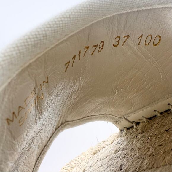 Gucci Damita GG Eyelet Wedge Heel - Women’s 7 - Picture 6 of 7